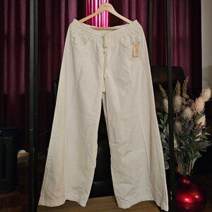 UNIVERSAL THREAD- HIGH RISE DRAWSTRING PULL-ON WIDE LEG PANTS !